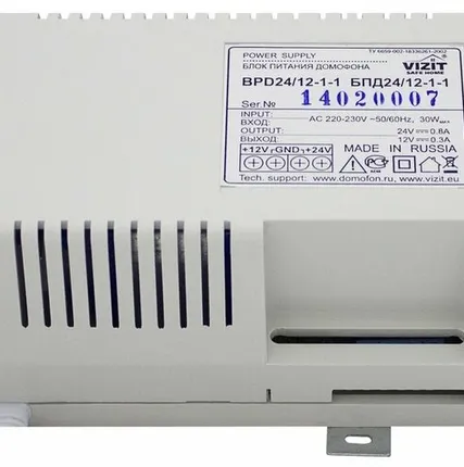 Фото №0 Источник питания VIZIT БПД24/12-1-1