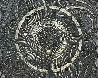 фото Чугунная плитка "Рольверк"