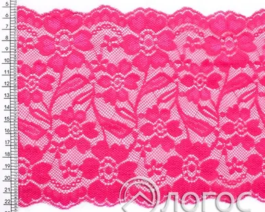 фото Кружево стрейч TBY.RY08.07 180мм, фуксия-А