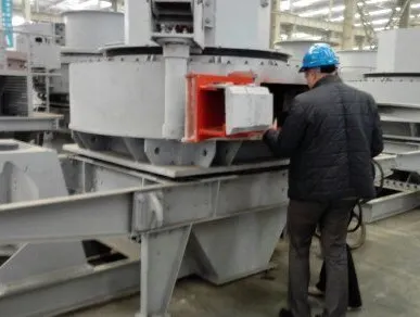 фото Центробежная дробилка с вертикальным валом VSI 70 (90-120 тон/час)