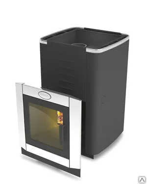 Фото №0 Печь для бани Кирасир 25 Intro Black