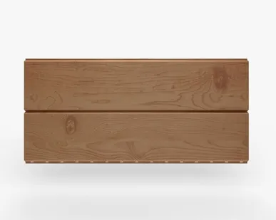 фото Сайдинг Металлический сайдинг «Евробрус» покрытие Сосна Россия Россия, 0.45-0.5 мм