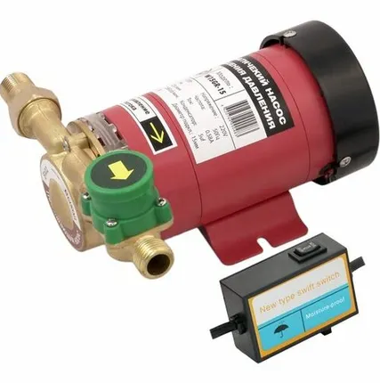 Фото №0 Насос повышающий (15 м. 25 л./мин.) ПВН15-15 (W15GR-15A) JEMIX