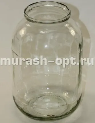 Фото №0 Банка стеклянная 2л горловина 1-82 (6)