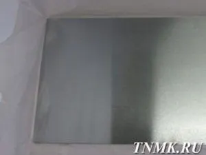 фото Лист вольфрамовый 0,85 мм В-МП