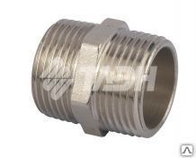 фото Ниппель редукционный НР-НР никелированный TAEN 3/4x1 1/4