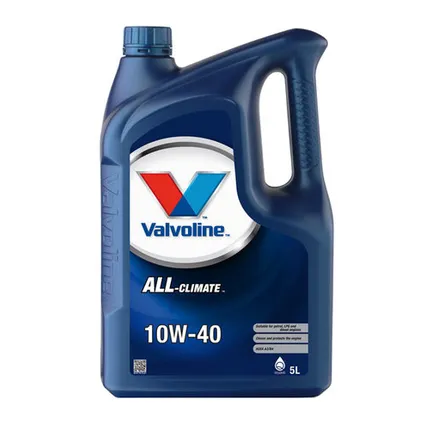 Фото №0 Масло моторное п/синт. Valvoline ALL CLIMATE 10W40 (e5L)