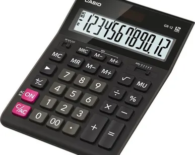 фото Калькулятор Casio GR-12 (настольный, бухгалтерский)