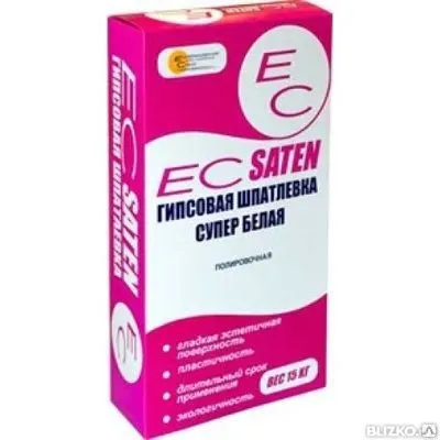 Фото №0 Гипсовая шпатлевка ЕС-Saten