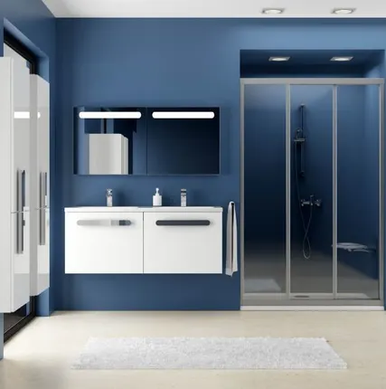 Фото №0 Душевые раздвижные двери Ravak Supernova ASDP3 80 белый Transparent 00V4010