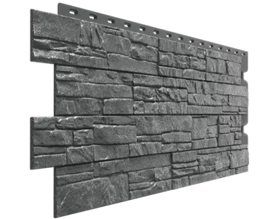 фото Docke Панель фасадная STEIN Антрацит 0,442м2 (Деке Стейн)