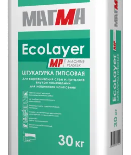 фото Штукатурка гипсовая «EcoLayer» MP