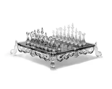 фото Avdeev Crystal С1003/35, Композиция "Хрустальные шахматы" С1003/35