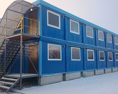 фото Здания модульные для строителей