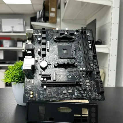 Фото №0 Материнская плата ASRock A520M-HVS, SocketAM4, AMD A520, mATX, Ret