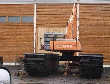 Фото №0 Понтоны для экскаватора Hitachi ZX200 Pilemaster