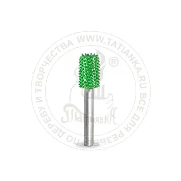 Фото №0 3C14-50 - Цилиндр, Ø хвостовика 3мм, Ø фрезы X 6,35мм, L фрезы 12,7мм (coarse) SUB-3C14-50