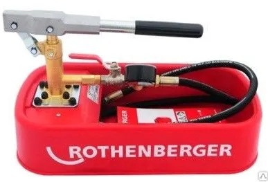 фото Ручной опрессовочный насос Rothenberger RP 30 (Германия)