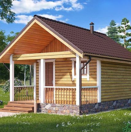 Фото №0 Срубы бань и домов из бруса под ключ