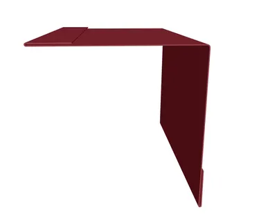 фото Угол внешний 110х110 0,5 Velur RAL 3005 красное вино