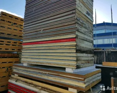 фото Сэндвич панели ппу 80 мм