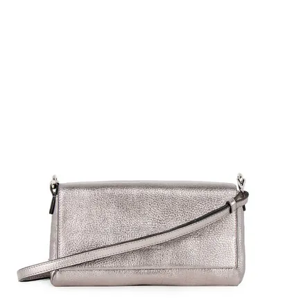 Фото №0 Платиновая кожаная сумка Монте-Карло TJ COLLECTION YG 5152513 PLZ