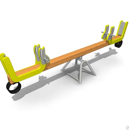 Фото №0 Качалка-балансир «Зайцы-1»
в