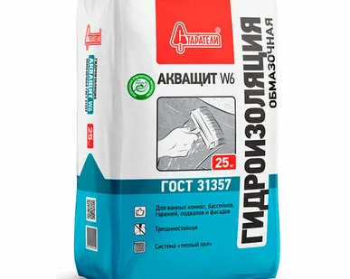 фото Гидроизоляция обмазочная Старатели Акващит, 25кг