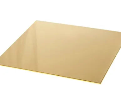 фото Лист латунный 25х600х1500 горячекатаный, марка Л63