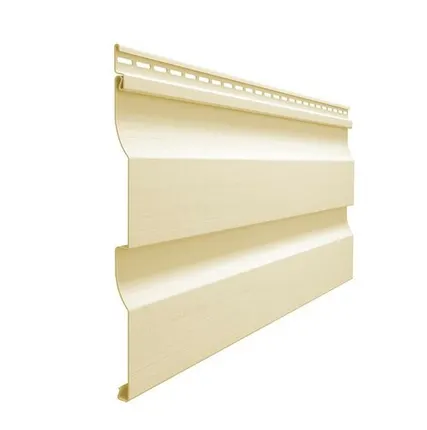 Фото №0 Виниловый сайдинг Docke STANDARD (3000 мм) Корабельный брус D4,5DL Банан