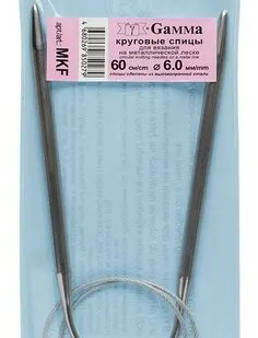 фото круговые MKF металл d 6.0 мм 60 см на металл.леске GAMMA