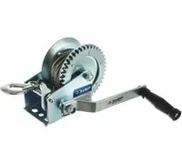 фото Лебедка ручная барабанная ЗУБР тросовая 0,5т 8м 43113-0,5