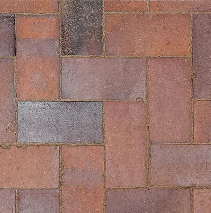 Фото №0 Клинкерная брусчатка Muhr №04S Rotbraun-bunt spezial, 200*100*52 мм