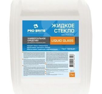 фото Жидкое стекло натриевое Liquid Glass (банка 7 кг)