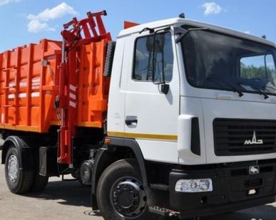 фото МКМ-3403-01 на шасси МАЗ-5340В3-425-013 Мусоровоз Евро-4 (КПП-ZF, V-21 м3)