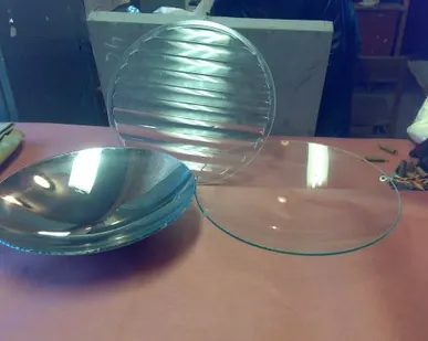 фото Стекло рифленое к прожектору МСПЛ-45/2