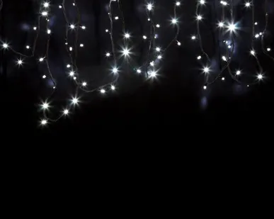 фото Гирлянда "ДЮРАПЛЕЙ" 20м 200LED 13Вт 220В IP54 зел. провод; бел. NEON-NIGHT 315-155