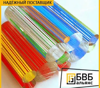 фото Оргстекло стержень 150 мм ТОСН