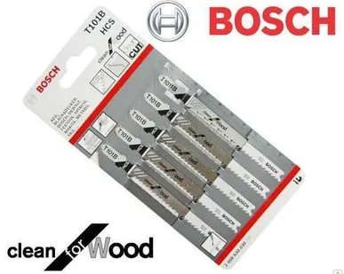 фото Пилки для электро лобзика BOSCH T101D, T101В, T101BR, T301СD, T344D оптом
