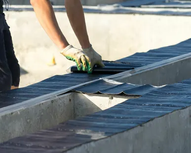 фото Бикрост Технониколь ХКП гидроизоляция 10 кв.м, сланец серый, 1/25