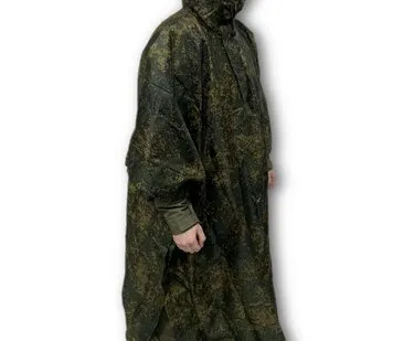 фото Пончо влагозащитное пиксель