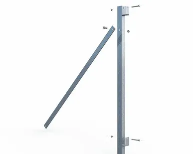 фото Стойка кровельного ограждения КО-СТ-09