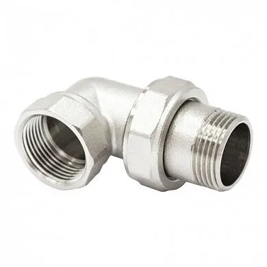 Фото №0 Американка латунная угловая м-ш ду 20 /Соединитель латунный STI угловой 20 В-Н