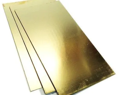 фото Лист латунный 6х600х1500мм ЛС59-1 Л63