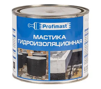 фото Мастика битумная 2 л Profimast, гидроизоляционная