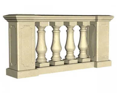 фото Балюстрада № 1ОС001/Пл./1