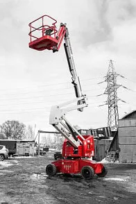 Фото №0 Аренда коленчатого электрического подъемника Haulotte 15 IP