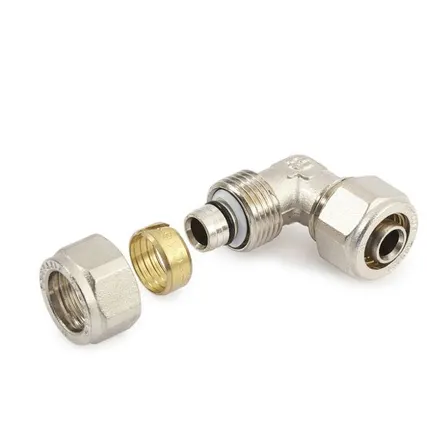 Фото №0 Компрессионный фитинг белый