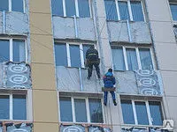 фото Монтаж фасадных систем