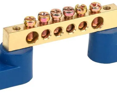 фото Шина нулевая ШНИ-6х9-6 У2-С на 2-х угл. изол. ИЭК YNN10-69-6C2-K07